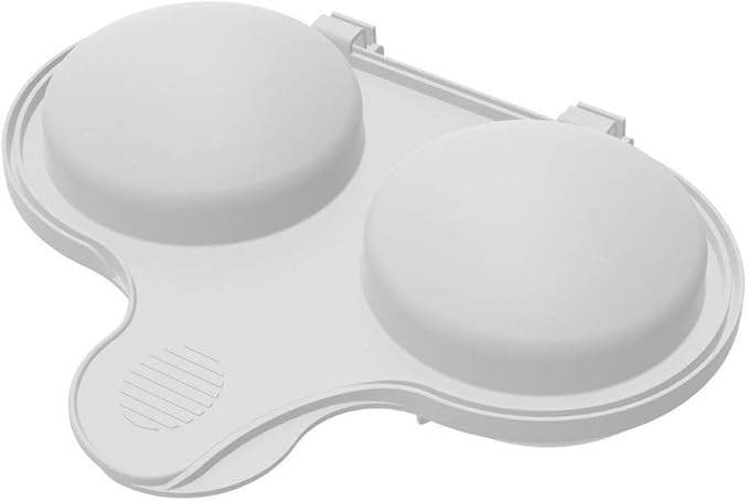 Nordic Ware 64702 Microwave 2 Cavity Egg Poacher (2 Pack)