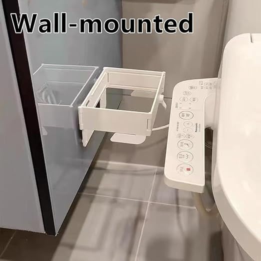Hanging Foldable Kitchen Waste Bin, Toilet Trash Can, Sealable Garbage Can, No Odor, Space-Saving Design, for Cabinet Door, Bathroom, Desk, RV, Car & Camping, Office