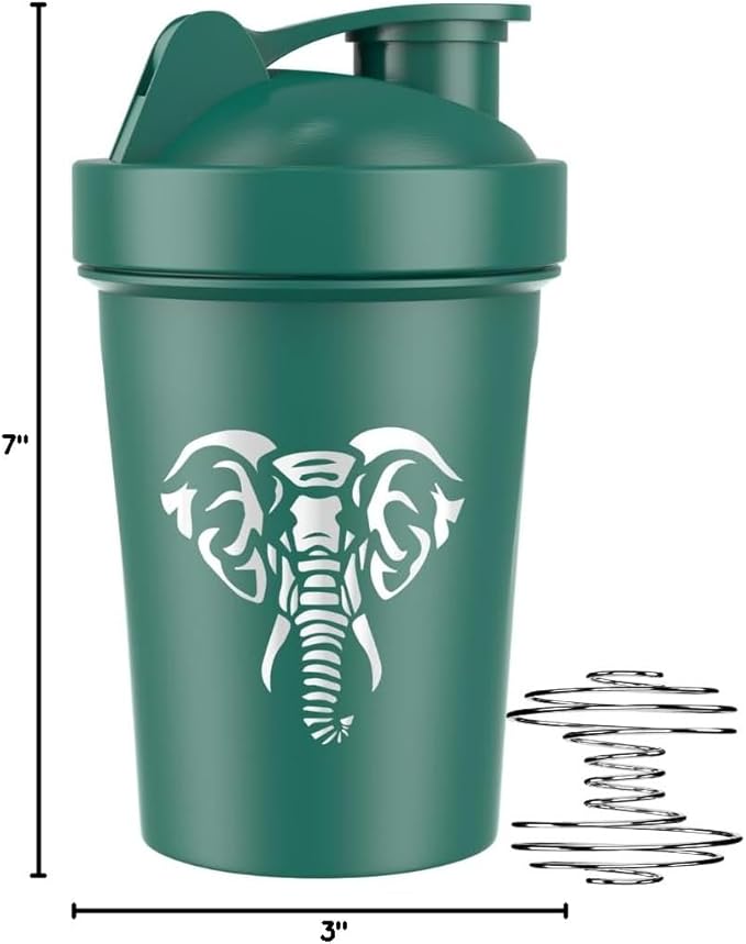 JEELA SPORTS 5 PACK Protein Shaker Bottles for Protein Mixes -20 OZ- Dishwasher Safe Shaker Cups for Protein Shakes - Shaker Cup for Blender Protein Shaker Bottle for Shakes Protein Shake Blender