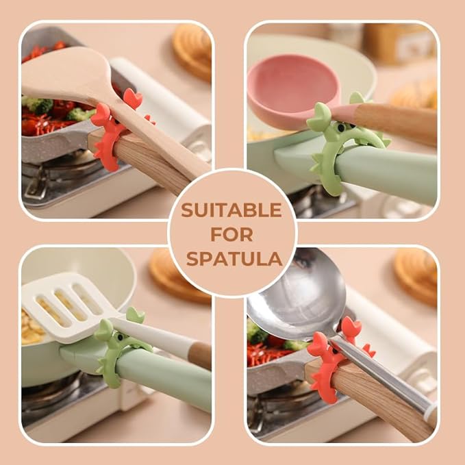 Crab Spoon Holder Funny Spoon Rest for Stove Top, Steam Releaser- Cooking Gadgets, Cooking Gifts, Cool Kitchen Gadgets, Cool Gifts, Cute Kitchen Accessories