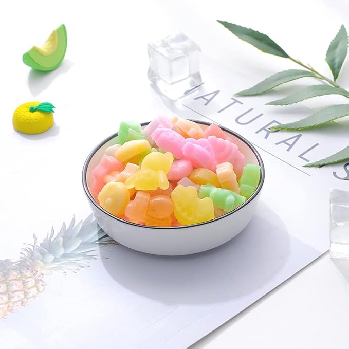 Cute Ice Cube Trays Silicone Chocolate Mold Wax Melt Molds Easy Release Ice Trays Non-Stick Chocolate Soap Pudding Jello Ice Cube Tray (Dino A)