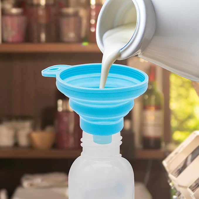 LhyBtm Icing Bottles Writer Bottles 6 Squeeze Applicator Jars with Needle, Brush and Funnel for Cookies Icing Cake Decorating Coloring Cookie Cutters Baking Decor Pancake