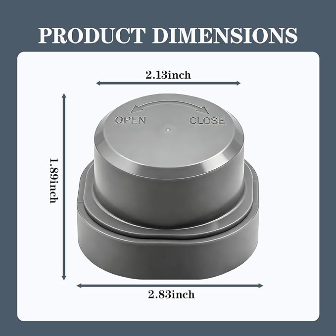 Blade Cover and Vessel Cap Set for Ninja Blast Portable Blender BC100 & BC151 Series Leakproof Replacement Accessories for Food-Grade,Dishwasher-Safe,Blue