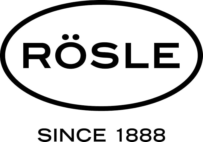 Rosle 12961 Stainless Steel Dual Speed Electric Liquid Frother Whisk with Round Handle 10.5 in, Silver