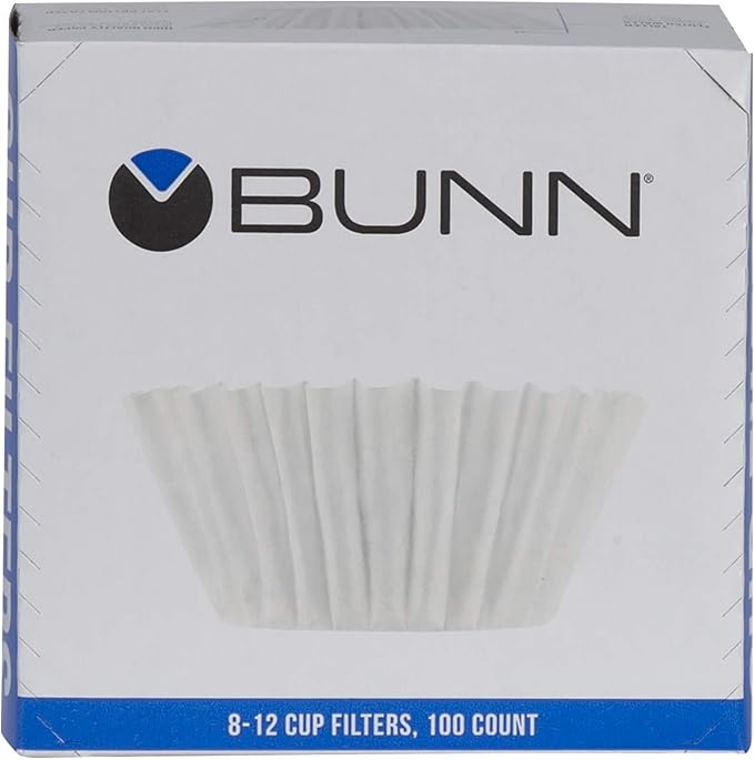 BUNN 8-12 Cup Coffee Filters, 6 each, 100ct