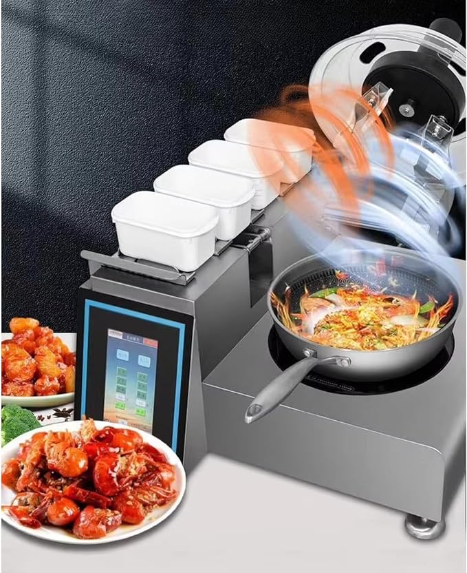 Cooking Robot Automatic Pot Stirrer Automatic Stirrer For Cooking Ideal for Home Kitchens Snack Bars Tea Shops and Small Catering Stores to Achieve Stable and Efficient Food Production