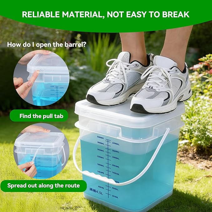 ASEVAT 5 Pack Sourdough Proofing Box with Lids,4 Quart Square Food Storage Containers - Commercial Grade Meat Prep Tub for Marinating,Heavy Duty Plastic Deli Containers, Graduated Scale, Freezer Safe