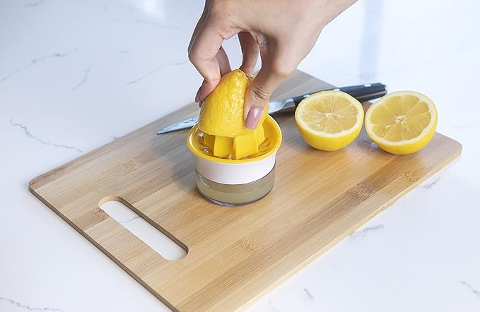 Joie Kitchen Gadgets Joie Squeeze and Pour Juicer Reamer, 10tsp, Yellow