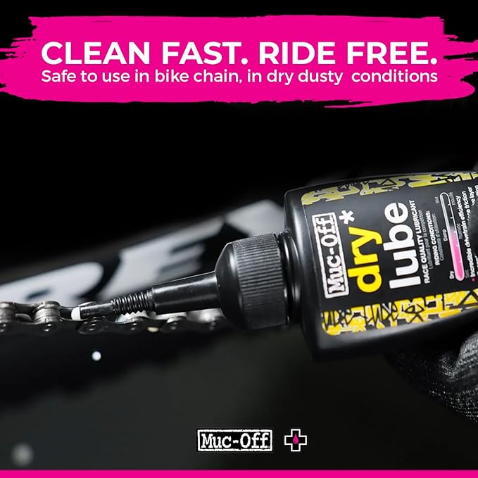 Muc-Off Bio Drivetrain Cleaner | Effective Biodegradable Bicycle Chain Cleaner and Degreaser Spray | Suitable for All Types of Bike