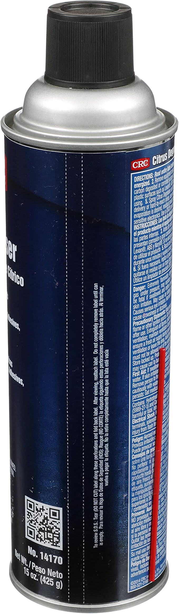 CRC Citrus Degreaser 14170 – 15 Wt Oz., Heavy Duty Citrus Degreaser For Removing Grease and Oil