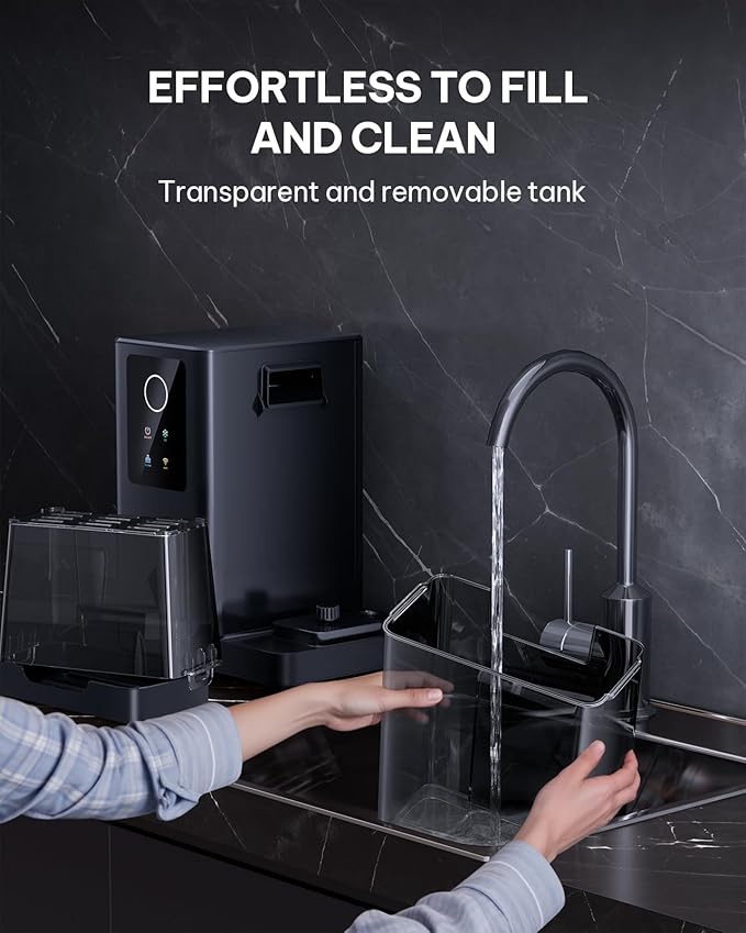 Silonn Nugget Ice Maker Countertop with APP & Voice Control, Self Cleaning Ice Machine with 3L Large Water Tank, 40 lbs/24H Soft Chewable Ice, Portable Pebble Ice Maker for Home, Kitchen and Party