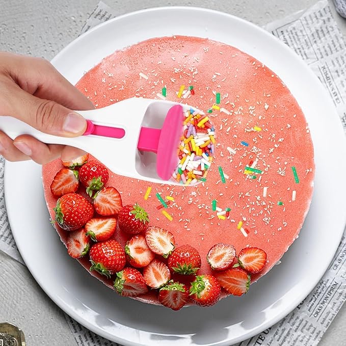2Pcs Batter Dispensers Cake Pastry Spatula Spoon Cupcakes Shovel Cake Dispensing Spoon Durable Baking Pastry Tools