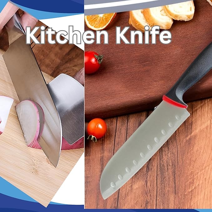 stainless steel onion slice holder onion slicer and chopper,finger guards for cutting food,finger protector for cutting food 2025 Premium Onion Slicer with finger holder & bread knife