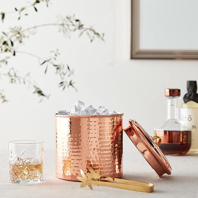 Old Dutch International 876 Old Dutch Ice Bucket, Copper, 3 quart