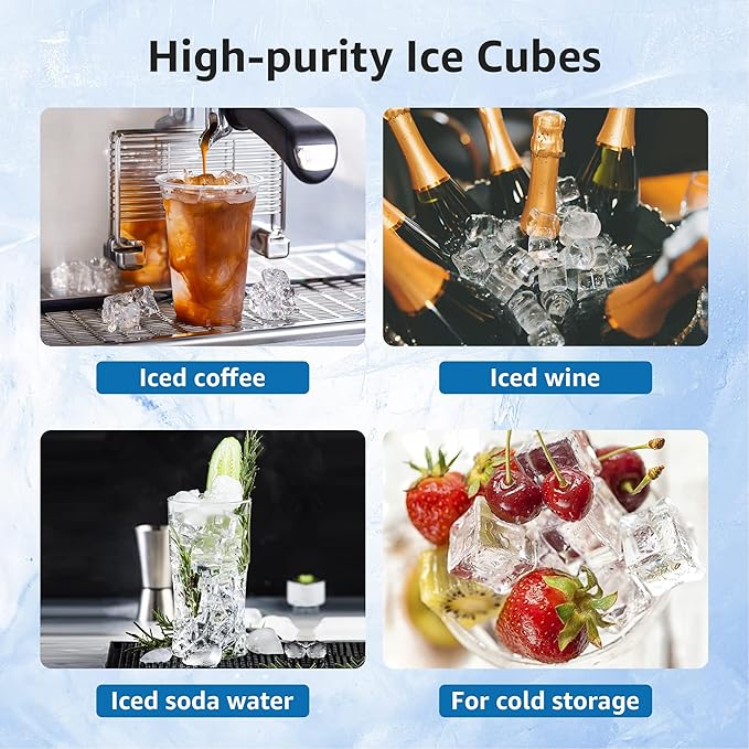 Replacement for GE® Opal Nugget Ice Maker Water Filter, NSF 42&372 Certified, 4 Counts, by AQUA CREST