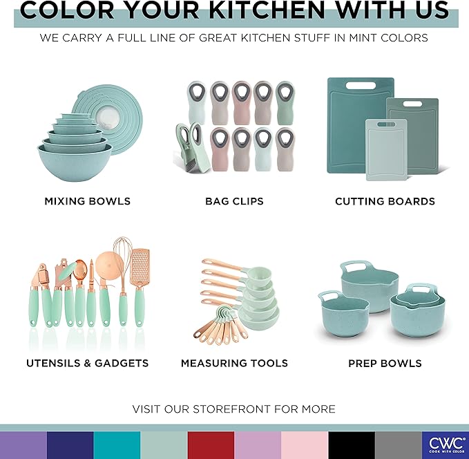 COOK WITH COLOR Glass Oil Sprayer for Cooking, BBQ, Salad Olive Oil Spray Bottle with Non-Slip Handle, Oil Sprayer Bottles for Healthy Eating, Green