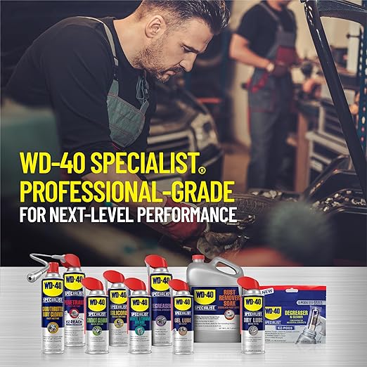 WD-40 Specialist Machine & Engine Degreaser Foaming Spray, 18 OZ