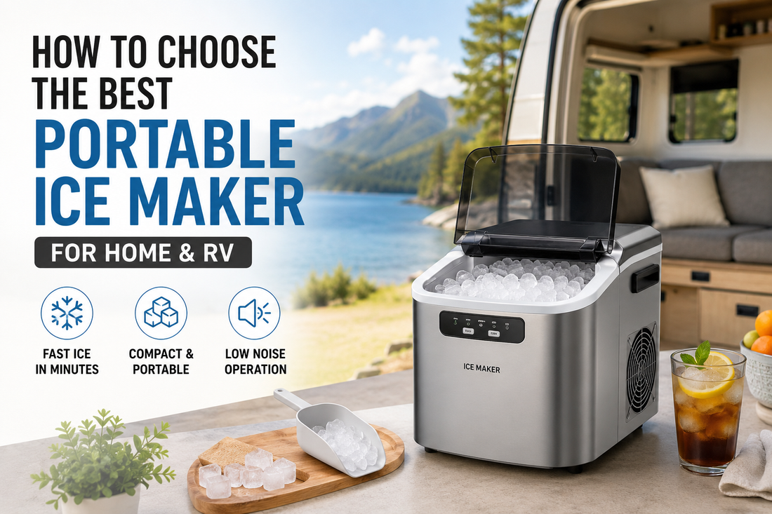 How to Choose the Best Portable Ice Maker for Home and RV