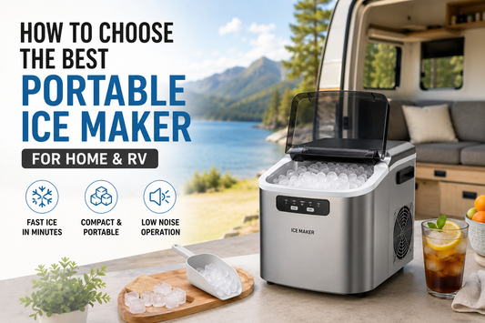 How to Choose the Best Portable Ice Maker for Home and RV