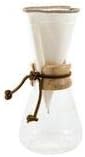CoffeeSock ’The Original’ Reusable 100% Organic Cotton Coffee Filters - 2 pack Made to Fit Chemex® 3 cup | Coffee Sock Cloth Coffee Filter | Organic Cotton Alternative – Zero-waste - Eco-Friendly X3