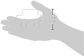 Fox Run Cookie Cutter Set, Puzzle Pieces Cookie Cutter Set