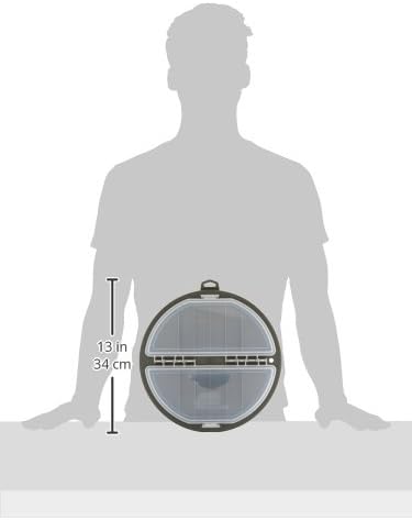 Plano 5 Gallon Bucket Topper and Organizer,OD Green/Clear (Pack of 3)