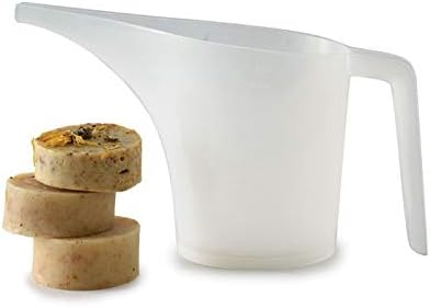 Norpro New Measuring Funnel Pancake Batter Pitcher, 3.5-Cup/28oz/900ml (3-Pack)