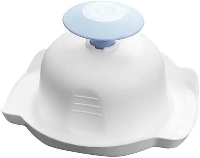 Blue Food Safety Holder for Mandolin Slicer or Grater,Finger Anti-Cut Protectors for Vegetable,Peelers and, Food Cutter Finger Guard for Mandoline Slicer Grater Cutting
