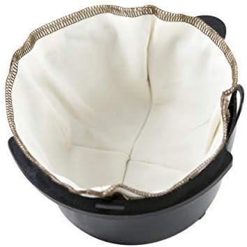 CoffeeSock ’The Original’ Reusable 100% Organic Cotton Coffee Filters - 2 pack Basket Filters 6-12 cup fit | Coffee Sock Cloth Coffee Filter | Organic Cotton Alternative – Zero-waste & Eco-Friendly