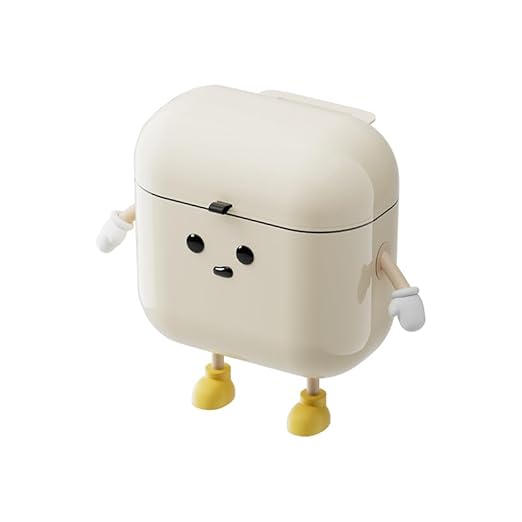 2.4 Gallon/9 Liter Kitchen Wall-Mounted Trash Can with Lid Ideal for Kitchens,Bathrooms, Offices,and Bedrooms Space-Saving and Decorative Waste Container(Cream White, DIY-Friendly)