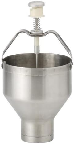 Royal Industries Professional Pancake Batter Dispenser, Stainless Steel, 8 Cups, Silver, Commercial Grade