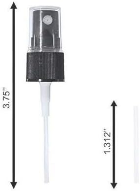 Holistic Oils Spray Tops for Essential Oil Bottles - 12 Essential Oil Spray Bottle Tops Oil Spray Tops Oil Mist Sprayer Replacement Pump Reusable Inserts for 5 ml, 15 ml 20 ml Bottles