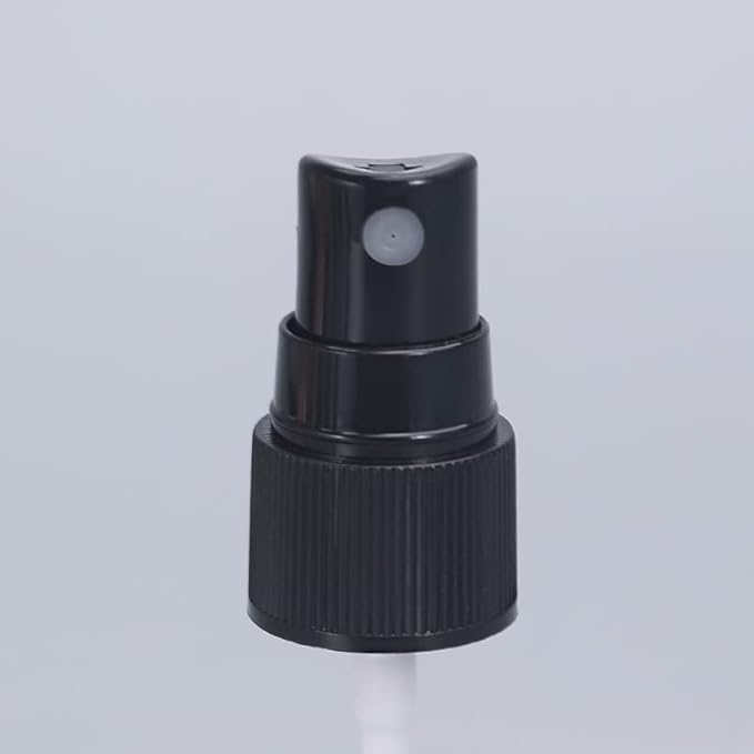 SEVENHEAD Amber Plastic Essential Oil Spray Bottle Four Size - 1oz, 1.7oz, 2oz and 3.4oz, Small Spray Bottle with Plastic Sprayer - Set of 4