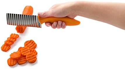 ZYLISS Crinkle Cut Knife, Potato and Vegetable Cutter, Stainless Steel