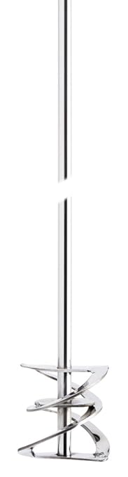 SCILOGEX Lab Spiral Stirrer – 316L Stainless Steel, 400mm Shaft 8mm Diameter 50mm Impeller – Durable Overhead Stirring Rod for Laboratory Liquid Mixing & Blending