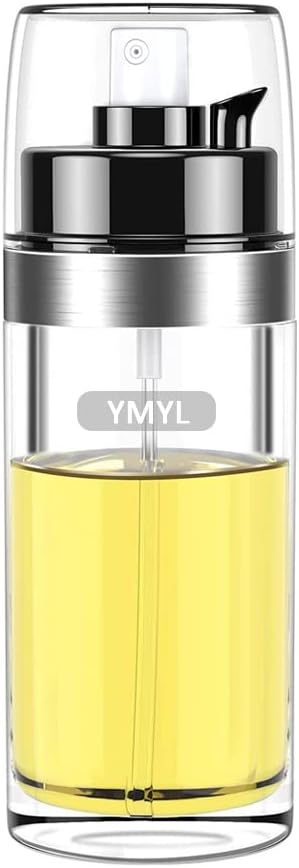 2 in 1 Oil Dispenser Bottle and Mister - 150ml Portable Olive Oil Sprayer for Air Fryer, BBQ, Salad, Baking, Roasting, Frying, Grilling