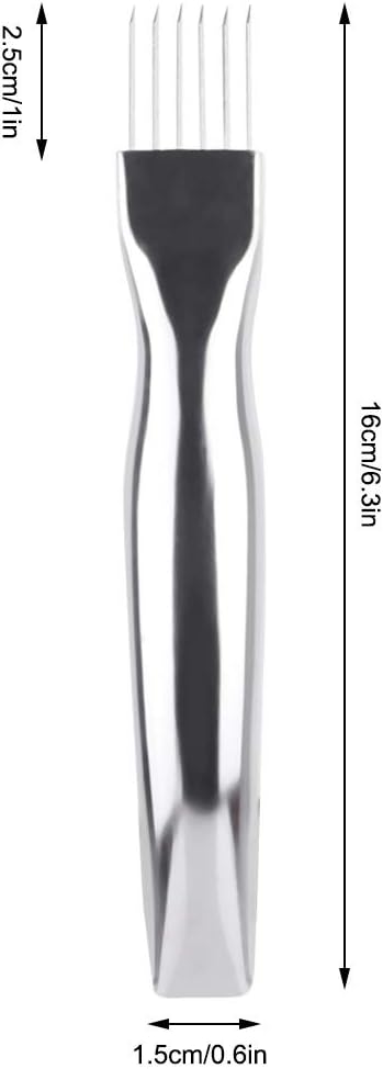 Mandoline Slicer,Mandoline Slicer for Kitchen,Potato Slicer,Onion Slicer,kitchen Salad Scissors,Vegetable Cutter Sharp Scallion Cutter Shred Knife, Steel Onion Holder