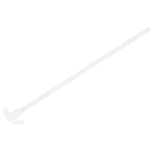 MECCANIXITY PTFE Electric Stirring Rod 350x55mm Length Overhead Stirrer Mixer Shaft with Foldable Paddle for Lab