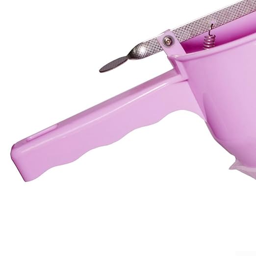FABULETTA Pancake Batter Dispenser with Plunger for Small Octopus Balls, ABS Cake Dispenser Funnel for Takoyaki, Cupcakes, Muffins, Dishwasher Safe Kitchen Tool(B)