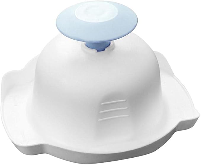 Food Safety Holder for Mandolin Slicer or Grater,Food Slicer Cutter Finger Guard for Mandoline Slicer Grater Cutting, Finger Anti-Cut Protectors for Vegetable Graters, Peelers and Slicers (Blue)