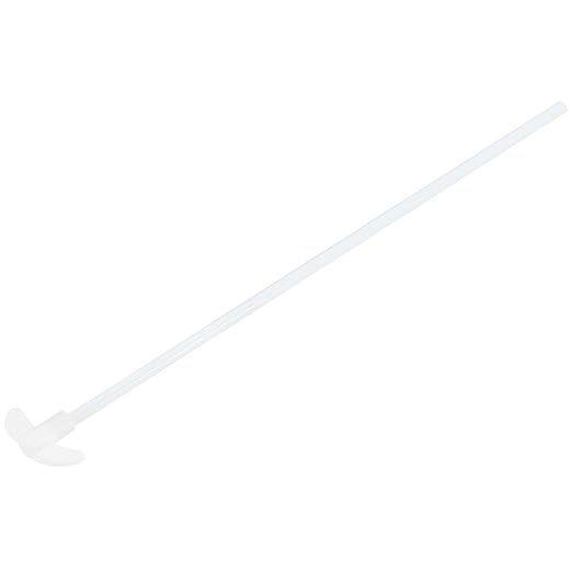 MECCANIXITY PTFE Electric Stirring Rod 400x65mm Length Overhead Stirrer Mixer Shaft with Foldable Paddle for Lab