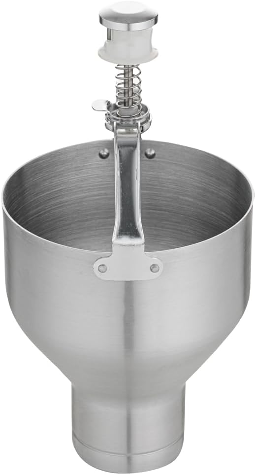 Restaurantware Met Lux 88 Ounce Waffle Batter Dispenser 1 Durable Pancake Dropper - Easy To Use With Portion Control Dial Settings Aluminum Cupcake Batter Dispenser Make Crepes or Biscuits