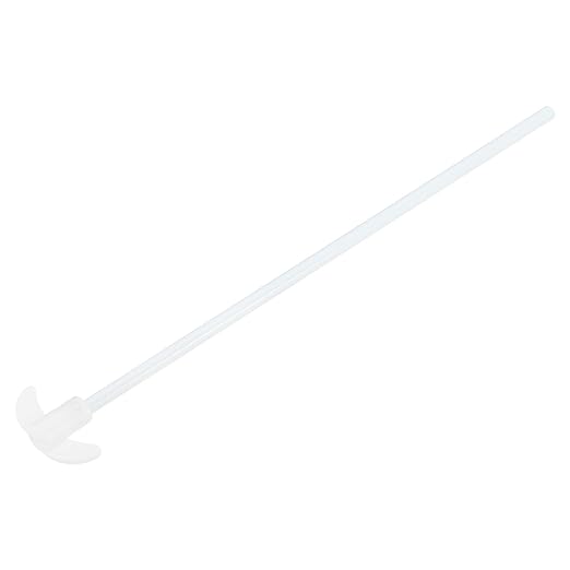 MECCANIXITY PTFE Electric Stirring Rod 300x50mm Length Overhead Stirrer Mixer Shaft with Foldable Paddle for Lab