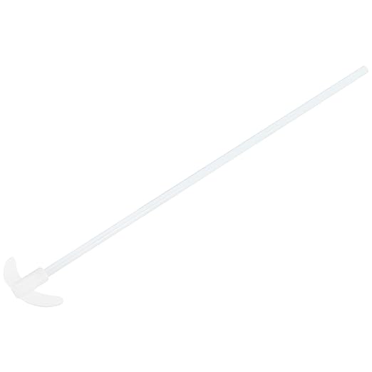 MECCANIXITY PTFE Electric Stirring Rod 400x85mm Length Overhead Stirrer Mixer Shaft with Foldable Paddle for Lab