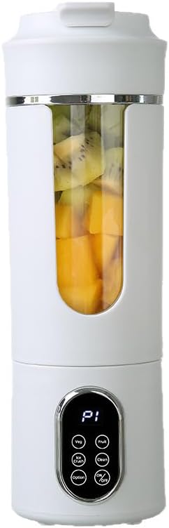 HappyFreeSX Portable Blender for Shakes and Smoothies,Small Personal Blender for Smoothies and Shakes (White)