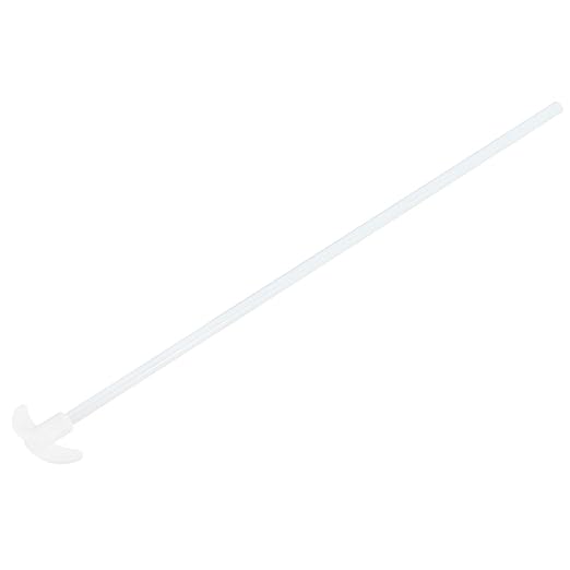 MECCANIXITY PTFE Electric Stirring Rod 400x55mm Length Overhead Stirrer Mixer Shaft with Foldable Paddle for Lab