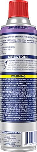 WD-40 All Conditions Bike Chain Lube and Chain Cleaner/Degreaser