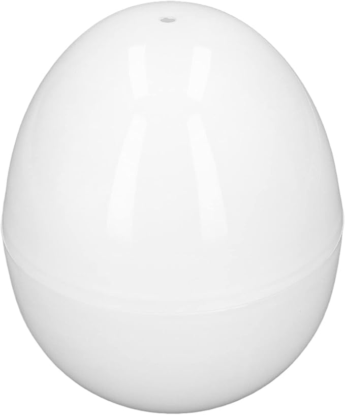 Hard Boiled Egg Cooker Hard Boiled Egg Cooker 4 Eggs Capacity Compact Design ABS Material Egg Shape Microwave Function Egg Boiler