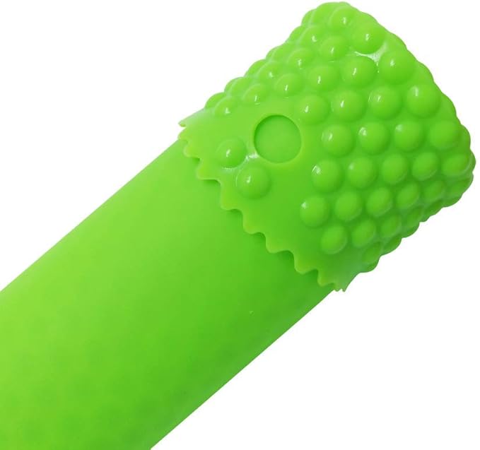 Sinnsally Garlic Peeler Skin Remover Roller Keeper,Easy Quick to Peeled Garlic Cloves with Silicone Tube Roller Garlic Peeling Kitchen Tool(Green)