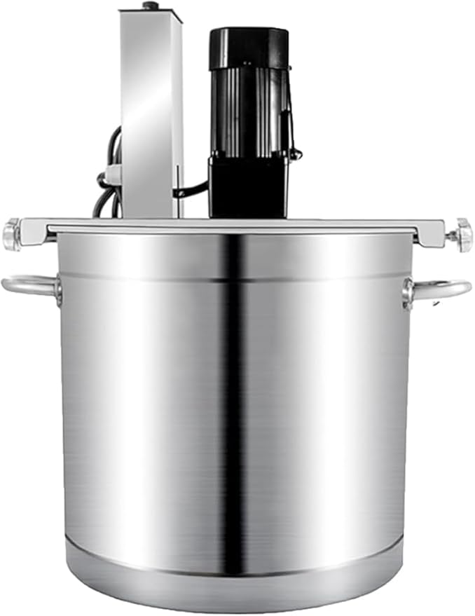 Electric Jam Mixer | 20L/25L/40L Stainless Steel Automatic Pot Stirrer with 4-Blade Scraper for Soup, Chili, Sauce, Beverage, Jam & Porridge(Color:40L)